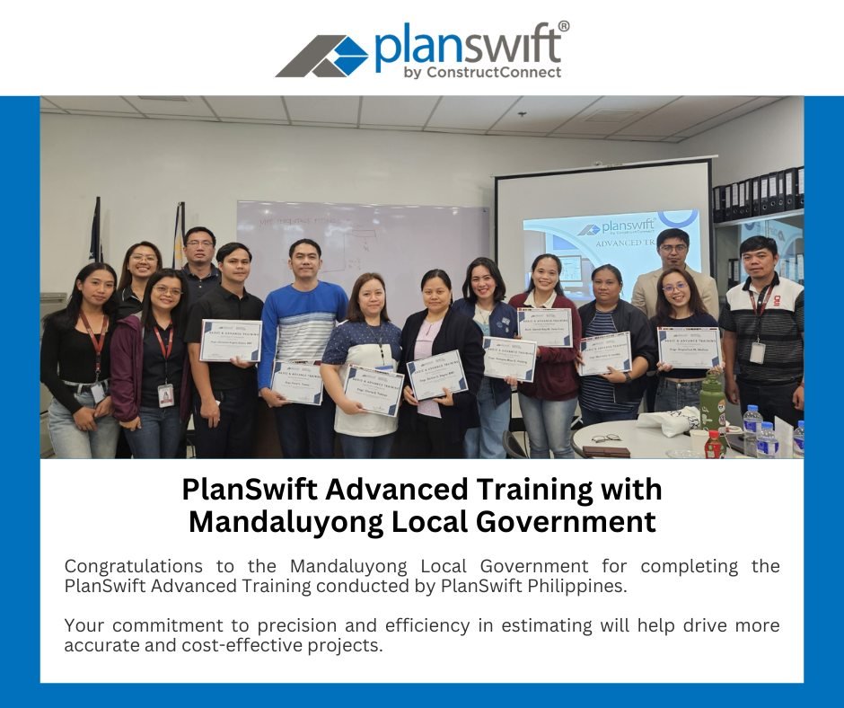 PlanSwift Advanced Training with Mandaluyong Local Government